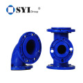 Pn10 Pn16 Ductile Iron Epoxy Coating Loosing Flanged Fittings for Pipe Installation